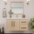 Victoria 36" Plywood Wall-Mount Vanity with Reinforced Acrylic Sink (RIGHT DRAWER)