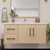 Victoria 42" Plywood Wall-Mount Vanity with Reinforced Acrylic Sink (LEFT DRAWER)