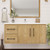 Victoria 42" Plywood Wall-Mount Vanity with Reinforced Acrylic Sink (LEFT DRAWER)