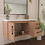 Victoria 42" Plywood Wall-Mount Vanity with Reinforced Acrylic Sink (RIGHT DRAWER)