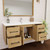 Victoria 48" Plywood Wall-Mount Vanity with Reinforced Acrylic Sink