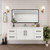 Victoria 60" Plywood Wall-Mount Vanity with Reinforced Acrylic SINGLE Sink