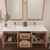 Victoria 60" Plywood Wall-Mount Vanity with Reinforced Acrylic DOUBLE Sink