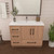 Victoria 42" Plywood Freestanding Vanity with Reinforced Acrylic Sink (LEFT DRAWER)