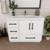 Victoria 42" Plywood Freestanding Vanity with Reinforced Acrylic Sink (LEFT DRAWER)