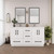 Victoria 60" Plywood Freestanding Vanity with Reinforced Acrylic DOUBLE Sink