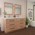 Victoria 30+30" Plywood Freestanding Vanity with Reinforced Acrylic DOUBLE Sink