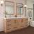 Victoria 72" Plywood Freestanding Vanity with Reinforced Acrylic DOUBLE Sink
