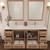 Victoria 72" Plywood Freestanding Vanity with Reinforced Acrylic DOUBLE Sink