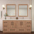 Victoria 72" Plywood Freestanding Vanity with Reinforced Acrylic DOUBLE Sink