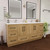 Victoria 72" Plywood Freestanding Vanity with Reinforced Acrylic DOUBLE Sink