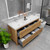Louis 60" Modern Freestanding Vanity (Double Sink)