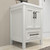 VIV 24" Solid Wood Freestanding Bathroom Vanity with Reinforced Acrylic Sink
