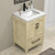 VIV 24" Solid Wood Freestanding Bathroom Vanity with Reinforced Acrylic Sink