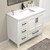 VIV 42" Solid Wood Freestanding Bathroom Vanity with Reinforced Acrylic Sink (Left)