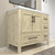 VIV 42" Solid Wood Freestanding Bathroom Vanity with Reinforced Acrylic Sink (Right)