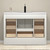 VIV 48" Solid Wood Freestanding Bathroom Vanity with Reinforced Acrylic Sink
