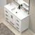 VIV 48" Solid Wood Freestanding Bathroom Vanity with Reinforced Acrylic Sink