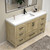 VIV 60" Solid Wood Freestanding Bathroom Vanity with Reinforced Single Acrylic Sink