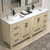 VIV 72" Solid Wood Freestanding Bathroom Vanity with Reinforced Double Acrylic Sink