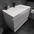 MAX 36" Wall Mounted Bathroom Vanity with Reinforced Acrylic Sink