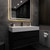 MAX 42" Wall Mounted Bathroom Vanity with Reinforced Acrylic Sink