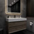 MAX 42" Wall Mounted Bathroom Vanity with Reinforced Acrylic Sink
