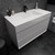 MAX 42" Wall Mounted Bathroom Vanity with Reinforced Acrylic Sink