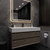 MAX 48" Wall Mounted Bathroom Vanity with Reinforced Acrylic Sink
