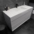 MAX 48" Wall Mounted Bathroom Vanity with Reinforced Acrylic Sink