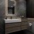 MAX 55" Wall Mounted Bathroom Vanity with Reinforced Acrylic Sink (36" + 20")