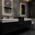 MAX 80" Wall Mounted Bathroom Vanity with Reinforced Acrylic Sink (30" + 20" + 30")