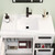 Carla 36" Freestanding Bathroom Vanity (Right Drawer)