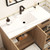 Carla 42" Freestanding Bathroom Vanity (Right Drawer)