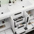 Carla 60" Freestanding Bathroom Vanity with Double Sink
