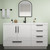 Carla 60" Freestanding Bathroom Vanity with Single Sink