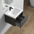 Bristol 24’’ Floating Bathroom Vanity Set with Acrylic Sink