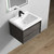 Bristol 24’’ Floating Bathroom Vanity Set with Acrylic Sink