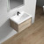 Bristol 30’’ Floating Bathroom Vanity Set with Acrylic Sink