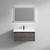 Bristol 36’’ Floating Bathroom Vanity Set with Acrylic Sink