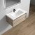 Bristol 36’’ Floating Bathroom Vanity Set with Acrylic Sink