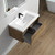 Bristol 36’’ Floating Bathroom Vanity Set with Acrylic Sink
