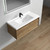 Bristol 42’’ Floating Bathroom Vanity Set with Acrylic Sink