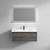 Bristol 42’’ Floating Bathroom Vanity Set with Acrylic Sink