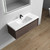 Bristol 48’’ Floating Bathroom Vanity Set with Acrylic Single Sink