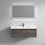 Bristol 48’’ Floating Bathroom Vanity Set with Acrylic Single Sink