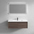 Bristol 48’’ Floating Bathroom Vanity Set with Acrylic Single Sink