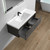 Bristol 48’’ Floating Bathroom Vanity Set with Acrylic Single Sink