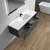 Bristol 60’’ Floating Bathroom Vanity Set with Acrylic Single Sink