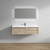 Bristol 60’’ Floating Bathroom Vanity Set with Acrylic Single Sink